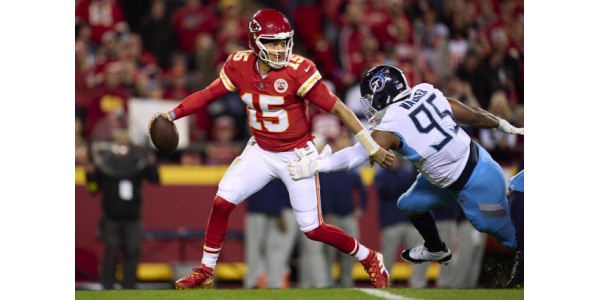Patrick Mahomes dans une situation difficile Patrick Mahomes dans une situation difficile
